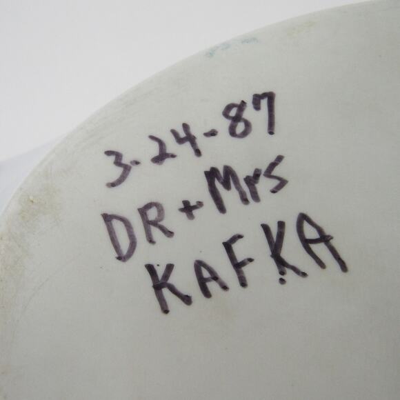 Vintage 1960s Jade Lily Oval Serving Dish Fine Porcelain - Picture 8 of 8